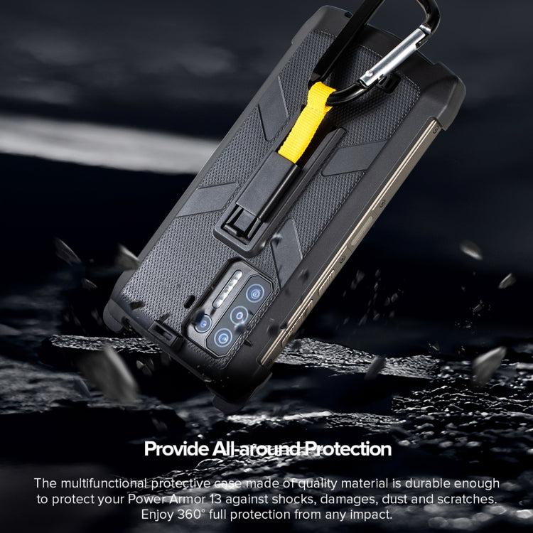 Multifunctional TPU + PC Protective Case with Back Clip & Carabiner, For Ulefone Armor 13 - NMNYSX
