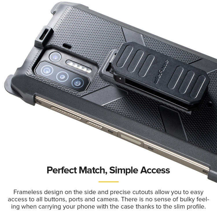 Multifunctional TPU + PC Protective Case with Back Clip & Carabiner, For Ulefone Armor 13 - NMNYSX