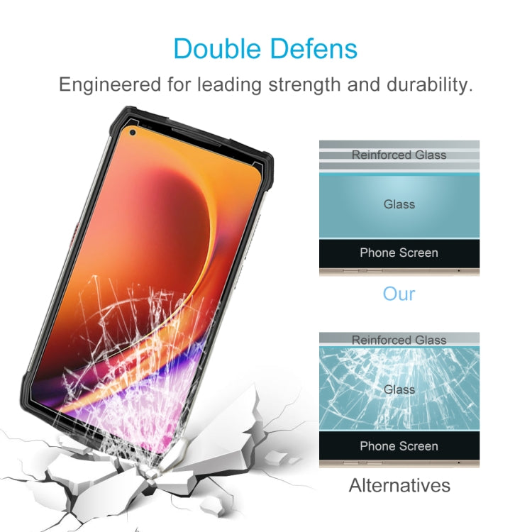 50 PCS 0.26mm 9H 2.5D Tempered Glass Film, For Ulefone Power Armor 13 (50 PCS) - NMNYSX