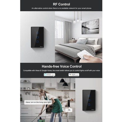 433 RF WIFI Smart Touch Switch