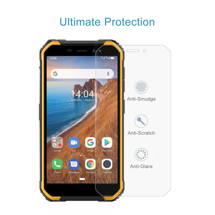10 PCS 0.26mm 9H 2.5D Tempered Glass Film, For Ulefone Armor X6 (10 PCS), For Ulefone Power Armor 14 (10 PCS), For Blackview Oscal C20 Pro (10 PCS), For Umidigi A11s (10 PCS) - NMNYSX