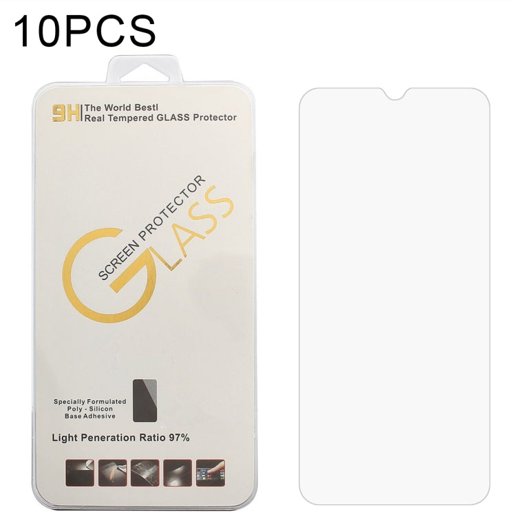 10 PCS 0.26mm 9H 2.5D Tempered Glass Film, For Ulefone Armor X6 (10 PCS), For Ulefone Power Armor 14 (10 PCS), For Blackview Oscal C20 Pro (10 PCS), For Umidigi A11s (10 PCS) - NMNYSX
