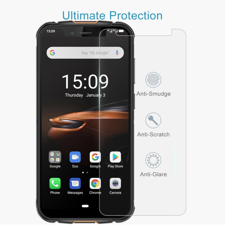 10 PCS 0.26mm 9H 2.5D Tempered Glass Film, For Ulefone Armor 5 / 5S (10 PCS) - NMNYSX