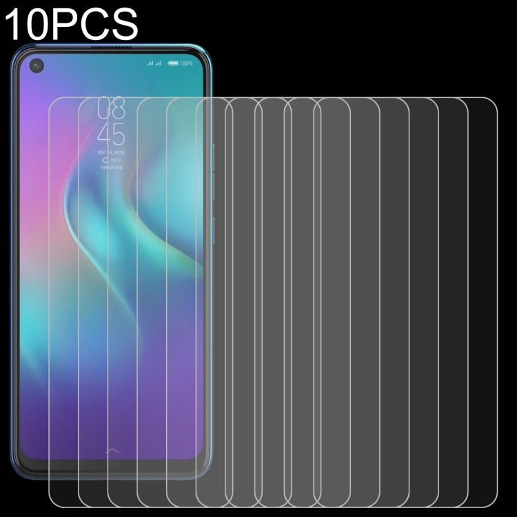10 PCS 0.26mm 9H 2.5D Tempered Glass Film, For Tecno Camon 12 (10 PCS), For Ulefone P6000 Plus (10 PCS), For ZTE A5 2020  /  A7 2020 (10 PCS), For Wiko Lenny4 (10 PCS), For ZTE Axon 10 Pro (10 PCS), For Tecno Camon 12 Air (10 PCS)����������������������... - NMNYSX