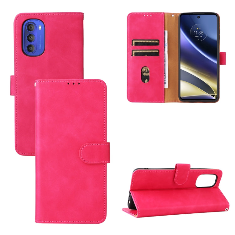 Skin Feel Magnetic Flip Leather Phone Case, For Motorola Moto G51 5G, For TCL 20 XE, For Ulefone Note 6 - NMNYSX