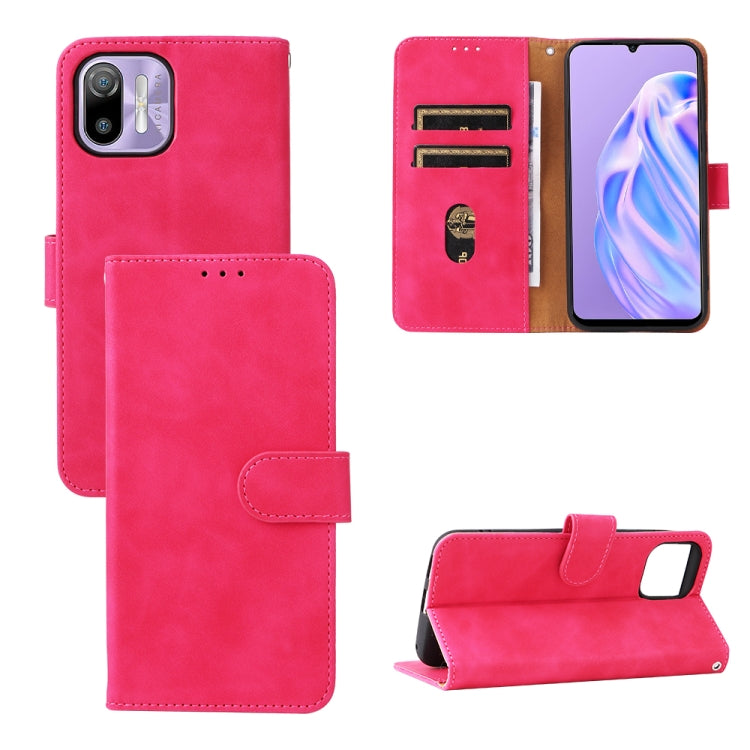 Skin Feel Magnetic Flip Leather Phone Case, For Motorola Moto G51 5G, For TCL 20 XE, For Ulefone Note 6 - NMNYSX