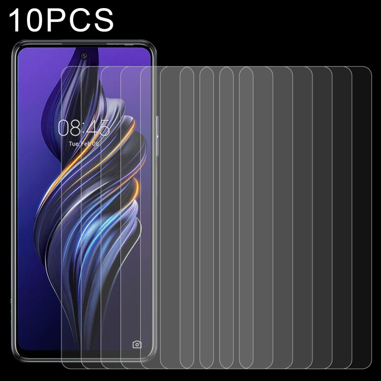 10 PCS 0.26mm 9H 2.5D Tempered Glass Film, For Wiko T3 (10 PCS), For Tecno Pova 5G (10 PCS), For Ulefone Armor X10 (10 PCS) - NMNYSX