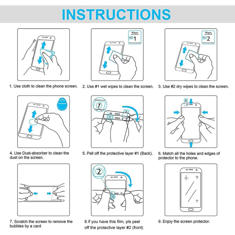 10 PCS 0.26mm 9H 2.5D Tempered Glass Film, For Wiko T3 (10 PCS), For Tecno Pova 5G (10 PCS), For Ulefone Armor X10 (10 PCS) - NMNYSX