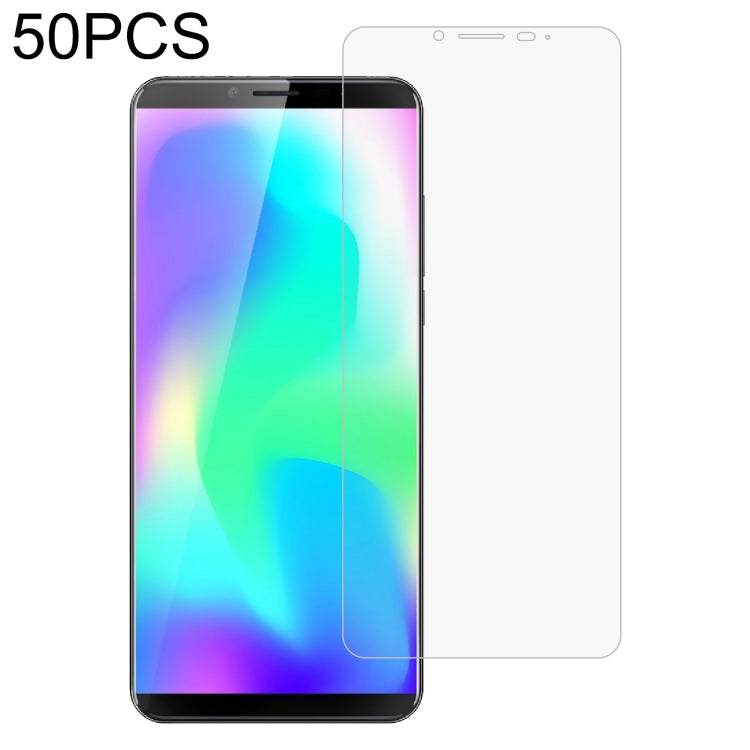 50 PCS 0.26mm 9H 2.5D Tempered Glass Film, For Ulefone Note 12P (50 PCS ), For Cubot Note 20 / 20 Pro (50 PCS), For Cubot X19s / X19 (50 PCS), For Oukitel WP17 (50 PCS) - NMNYSX