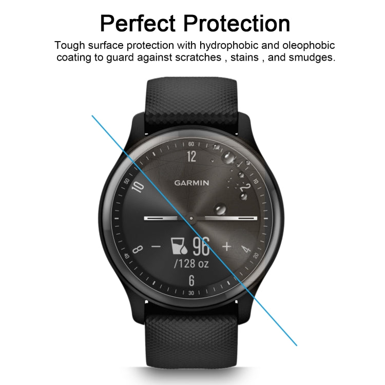 10 PCS 0.26mm 2.5D 9H Tempered Glass Film Screen Protector, For GarminMove Sport (20 PCS), For Garmin Epix (10 PCS), For Garmin Fenix 7S (10 PCS) - NMNYSX