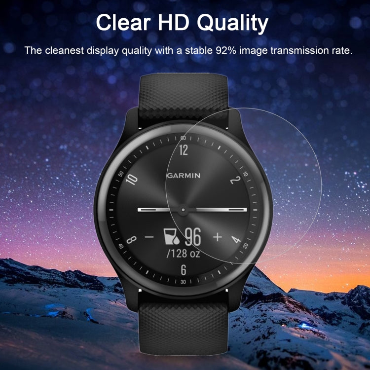 10 PCS 0.26mm 2.5D 9H Tempered Glass Film Screen Protector, For GarminMove Sport (20 PCS), For Garmin Epix (10 PCS), For Garmin Fenix 7S (10 PCS) - NMNYSX