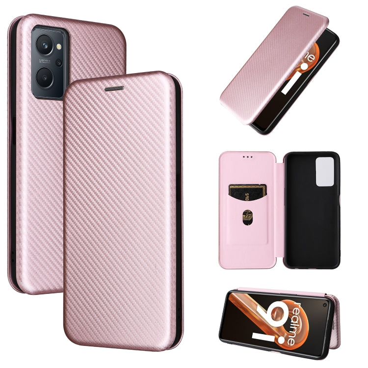 Carbon Fiber Texture Magnetic Horizontal Flip PU Phone Case, For OPPO Realme 9i / A36, For Blackview A55, For Ulefone Note 13P, For Samsung Galaxy A23 5G - NMNYSX