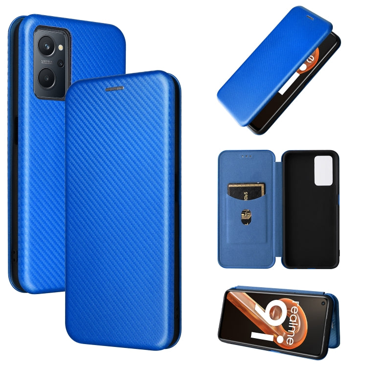 Carbon Fiber Texture Magnetic Horizontal Flip PU Phone Case, For OPPO Realme 9i / A36, For Blackview A55, For Ulefone Note 13P, For Samsung Galaxy A23 5G - NMNYSX