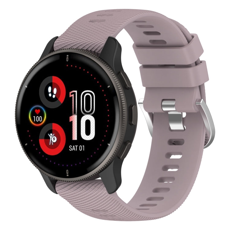 20mm Cross Textured Silicone Watch Band, For Garmin Venu 2Plus - NMNYSX