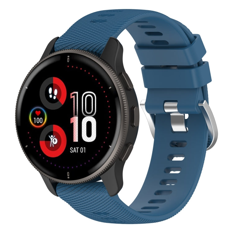 20mm Cross Textured Silicone Watch Band, For Garmin Venu 2Plus - NMNYSX