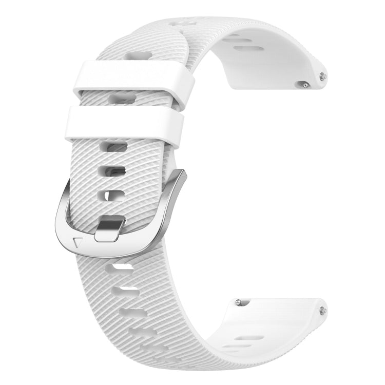 18mm Cross Textured Silicone Watch Band, For Garmin Forerunner255S - NMNYSX