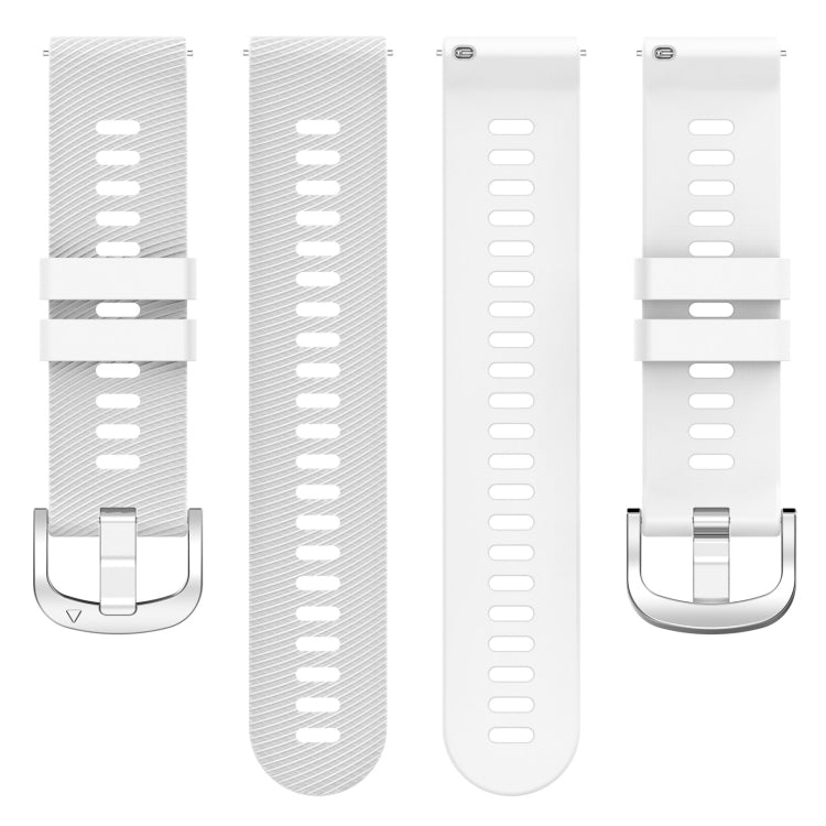 18mm Cross Textured Silicone Watch Band, For Garmin Forerunner255S - NMNYSX