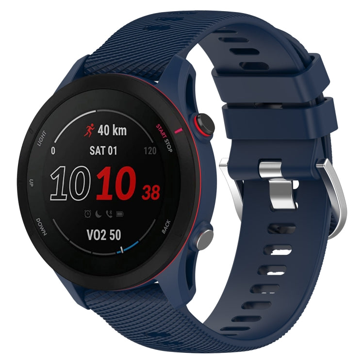 18mm Cross Textured Silicone Watch Band, For Garmin Forerunner255S - NMNYSX