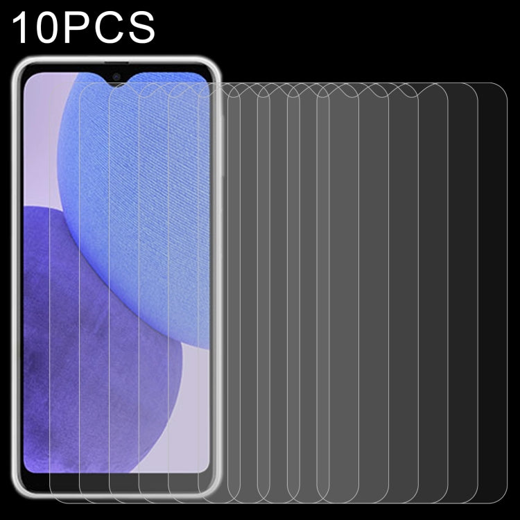 10 PCS 0.26mm 9H 2.5D Tempered Glass Film, For TCL 304 (10 PCS), For Ulefone Power Armor X11 Pro (10 PCS), For Samsung Galaxy A23e (10 PCS) - NMNYSX