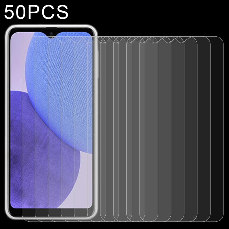 50 PCS 0.26mm 9H 2.5D Tempered Glass Film, For TCL 304 (50 PCS), For Ulefone Power Armor X11 Pro (50 PCS), For Samsung Galaxy A23e(50 PCS) - NMNYSX