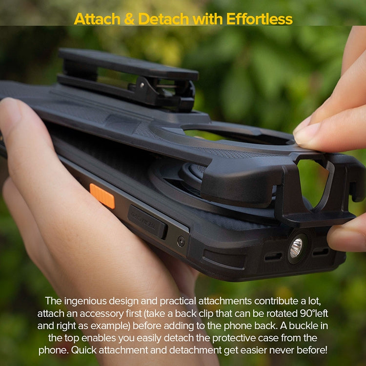 Ulefone Back Clip Phone Case with Carabiner, For Ulefone Power Armor 16 Pro / Power Armor 16S - NMNYSX