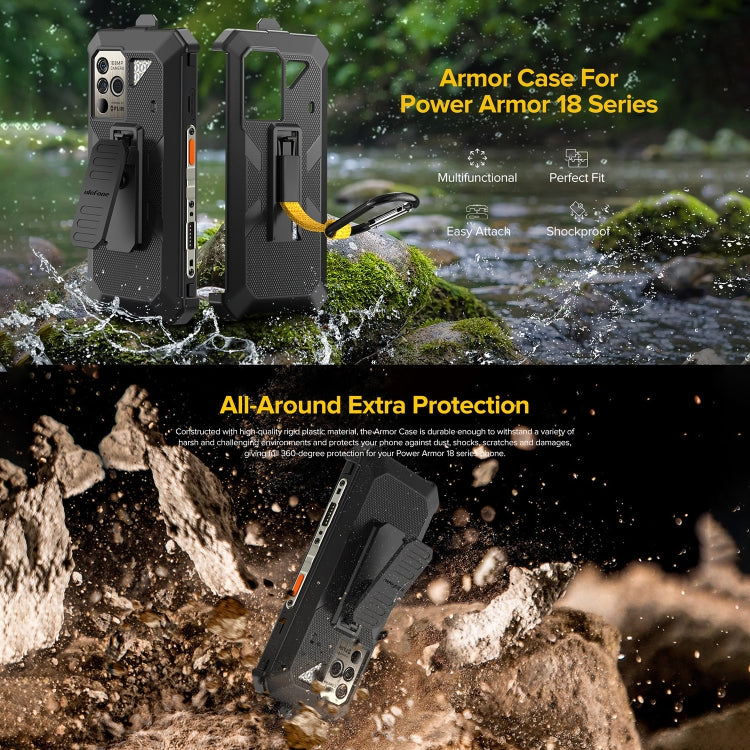 For Ulefone Power Armor 18 Ultra / 18T / 18T Ultra / 19 / 19T  Ulefone Back Clip Phone Case with Carabiner, For Ulefone Power Armor 18 Ultra / 18T / 18T Ultra - NMNYSX