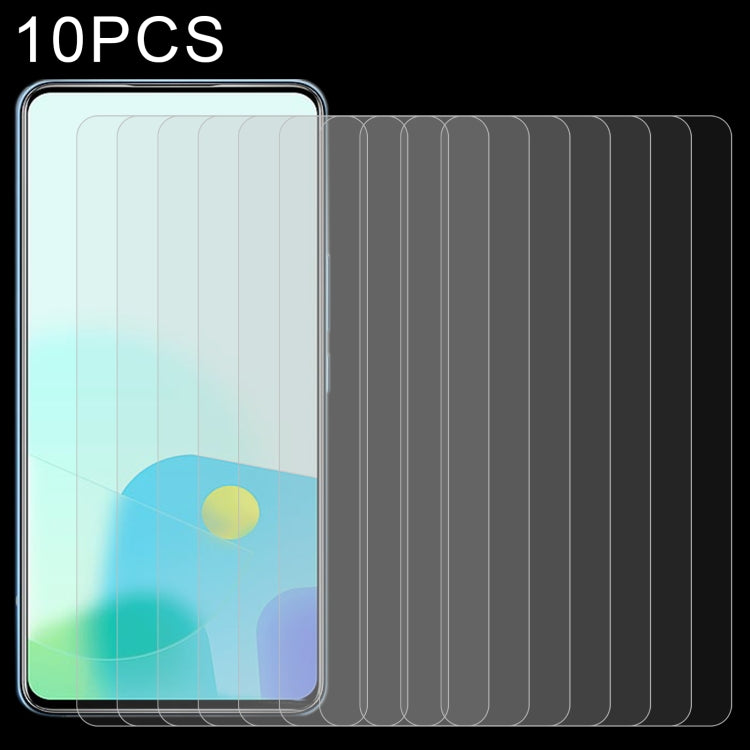 10pcs 0.26mm 9H 2.5D Tempered Glass Film, For TECNO Pova Neo 2 (10 PCS), For ZTE Axon 30S (10 PCS), For Xiaomi Civi 2 / 12 Lite NE / 13 Lite / Civi 3 (10 PCS), For Ulefone Note 14 (10 PCS), For DOOGEE S51 (10 PCS) - NMNYSX