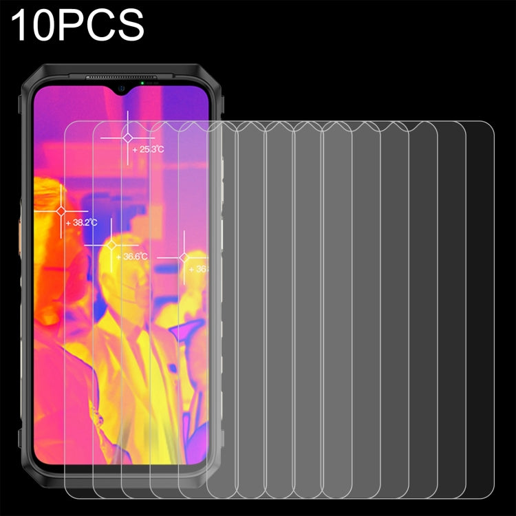 10pcs 0.26mm 9H 2.5D Tempered Glass Film, For Blackview BV7200 (10 PCS), For Ulefone Power Armor 18T (10 PCS), For Ulefone Armor 17 Pro (10 PCS) - NMNYSX