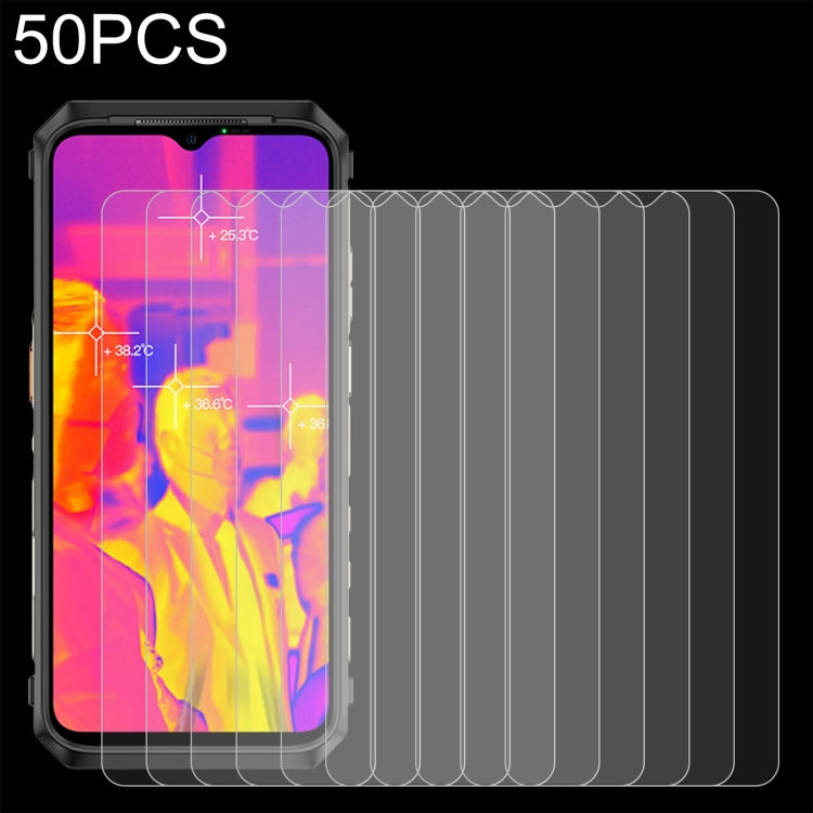 50pcs 0.26mm 9H 2.5D Tempered Glass Film, For Blackview BV7200 (50 PCS), For Ulefone Power Armor 18T (50 PCS), For Ulefone Armor 17 Pro (50 PCS) - NMNYSX