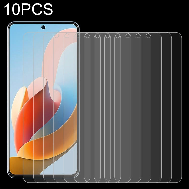 10pcs 0.26mm 9H 2.5D Tempered Glass Film, For Ulefone Armor 12S (10 PCS), For ZTE Voyage 40 Pro+ (10 PCS) - NMNYSX
