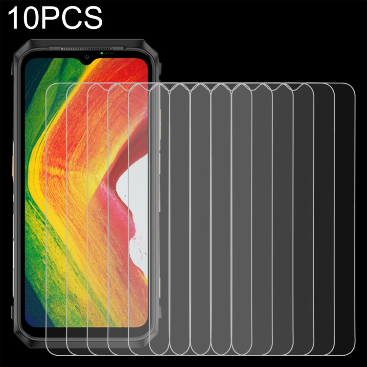 10pcs 0.26mm 9H 2.5D Tempered Glass Film, For Ulefone Power Armor 18(10 PCS) - NMNYSX