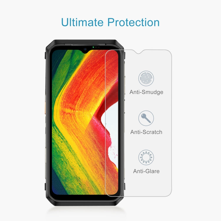 10pcs 0.26mm 9H 2.5D Tempered Glass Film, For Ulefone Power Armor 18(10 PCS) - NMNYSX
