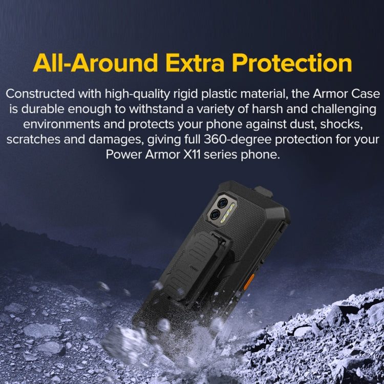 Ulefone Back Clip Phone Case with Carabiner, For Ulefone Power Armor X11 Pro - NMNYSX