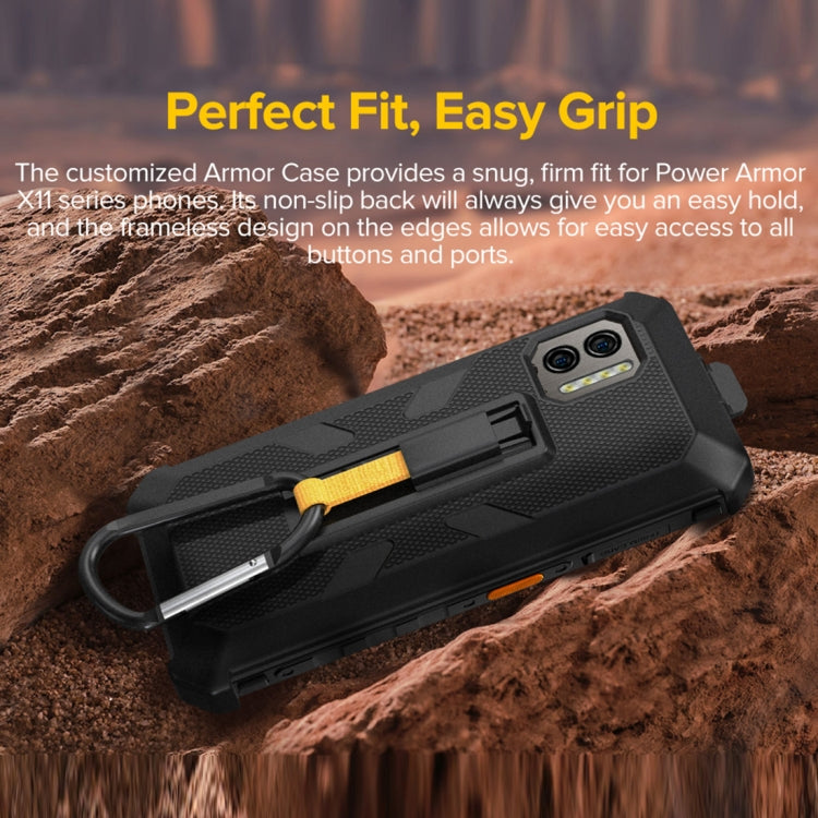 Ulefone Back Clip Phone Case with Carabiner, For Ulefone Power Armor X11 Pro - NMNYSX