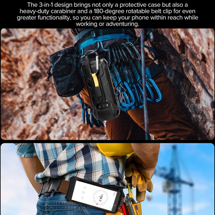 Ulefone Back Clip Phone Case with Carabiner, For Ulefone Power Armor X11 Pro - NMNYSX