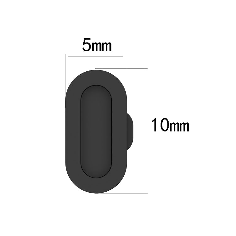 10pcs Watch Charging Port Universal Dust Plug, For Garmin Forerunner 265 / 265S / 965 - NMNYSX
