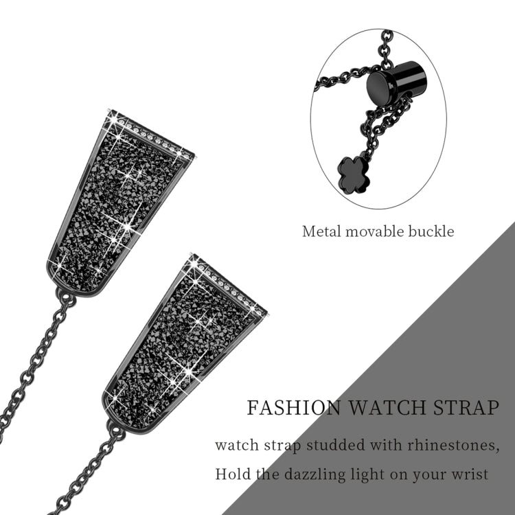 20mm Diamond Chain Mental Watch Band, For Garmin Venu / Venu 2 Plus / Venu Sq / Sq2 - NMNYSX