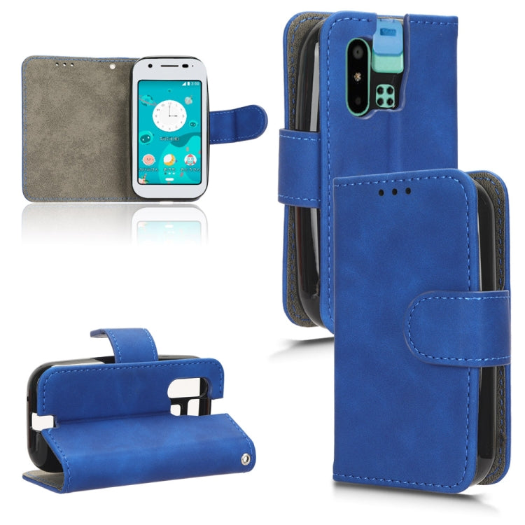 Skin Feel Magnetic Flip Leather Phone Case, For Sharp MAMORINO6 - NMNYSX