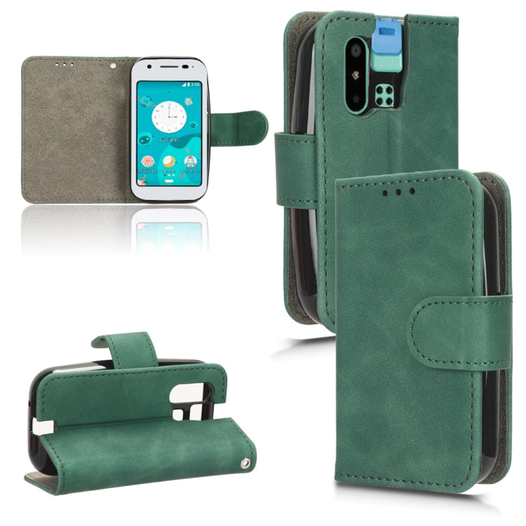 Skin Feel Magnetic Flip Leather Phone Case, For Sharp MAMORINO6 - NMNYSX