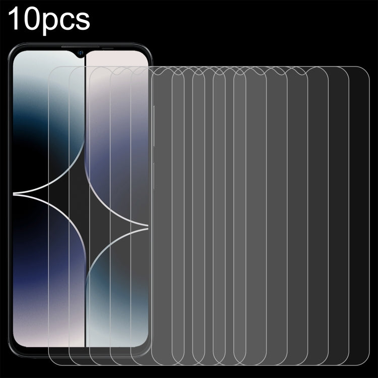 10pcs 0.26mm 9H 2.5D Tempered Glass Film, For Ulefone Note 16 Pro(10 PCS), For Tecno Camon 20 Premier (10 PCS), For Tecno Camon 20 Pro 5G (10 PCS) - NMNYSX