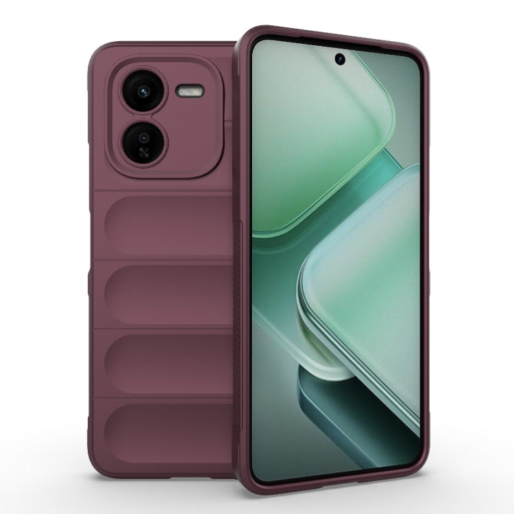 Magic Shield TPU + Flannel Phone Case, For vivo iQOO Z9X 5G��������...