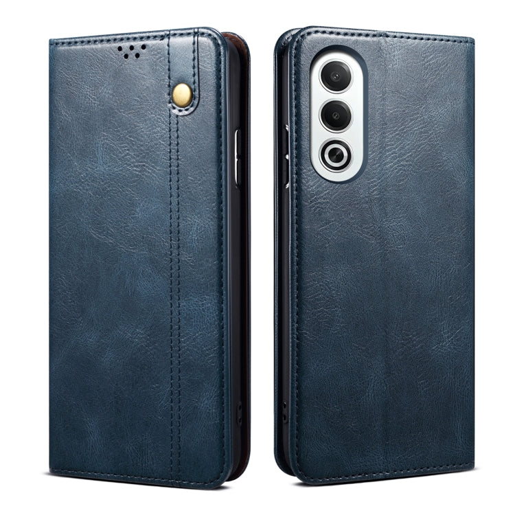 Oil Wax Crazy Horse Texture Leather Phone Case, For OPPO A5x 4G / 5...