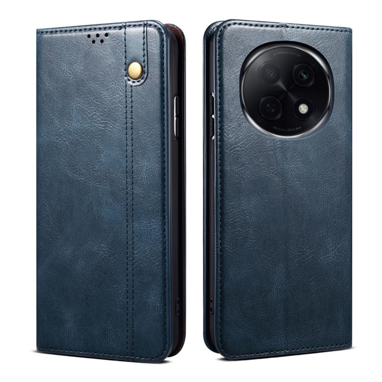 Oil Wax Crazy Horse Texture Leather Phone Case, For OPPO A5x 4G / 5...
