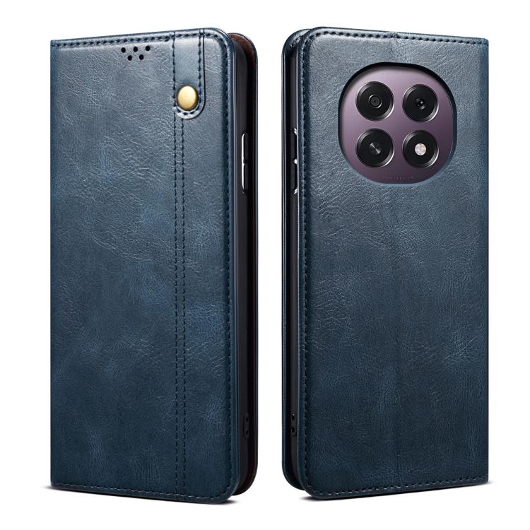 Oil Wax Crazy Horse Texture Leather Phone Case, For OPPO A5x 4G / 5...