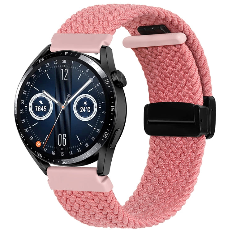 20mm Magnetic Fold Clasp Woven Watch Band, For Garmin VivoMove Trend / Luxe / Style - NMNYSX