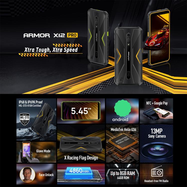 Ulefone Armor X12 Pro Rugged Phone