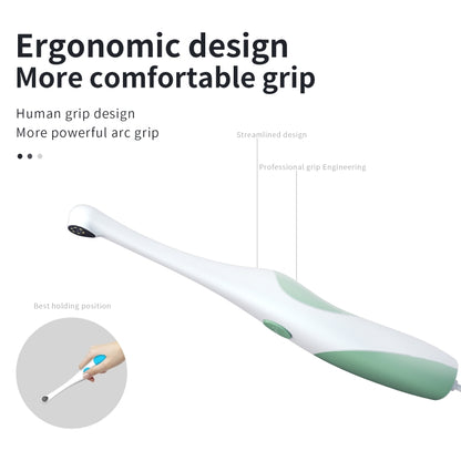 AN109 6LEDs 1080P 3 in 1 Visible Oral Endoscope