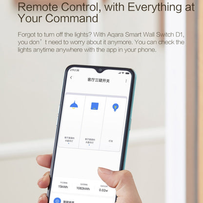 Original Xiaomi Aqara Smart Wall Switch D1,