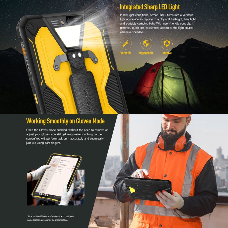 Ulefone Armor Pad 2 Rugged Tablet PC mining farming industryng mechanic tools