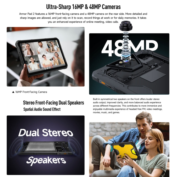 Ulefone Armor Pad 2 Rugged Tablet PC mining farming industryng mechanic tools